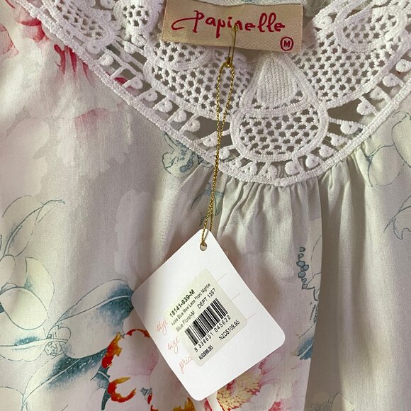 Papinelle Nightgown, NWT, Floral Pattern. - Picture 3 of 5